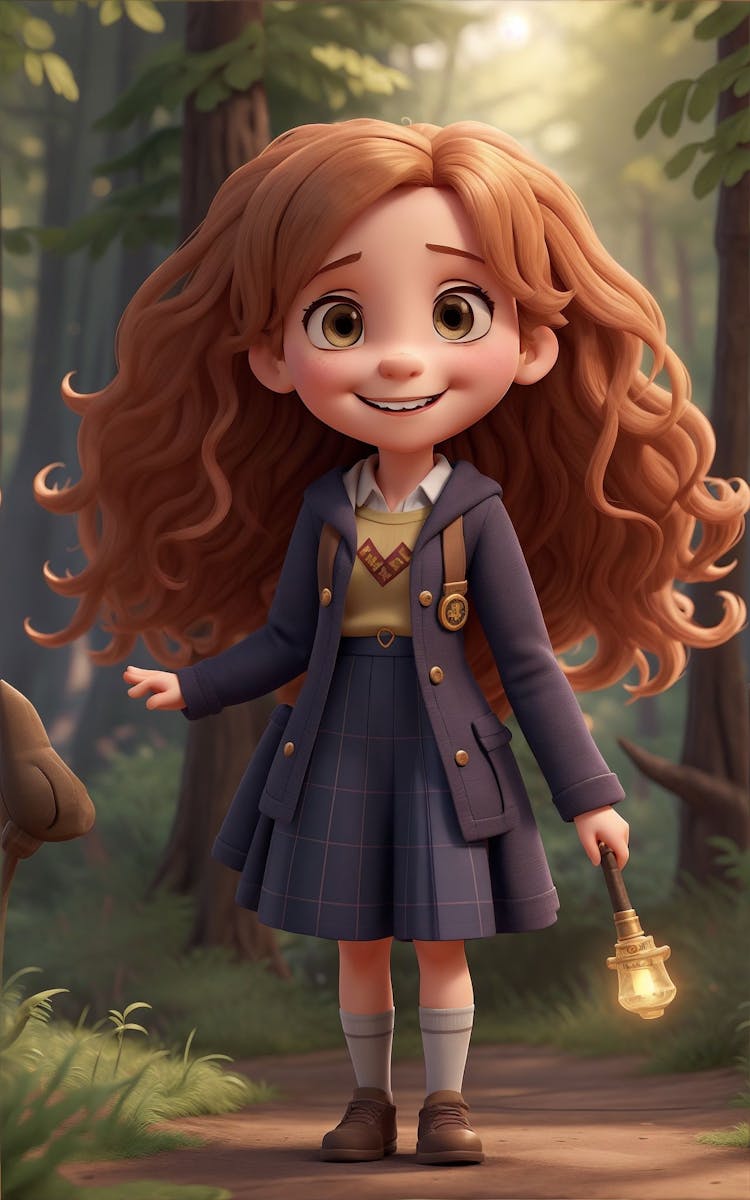 Hermione Granger in disney style