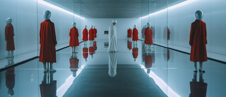 Sci-fi mirror room