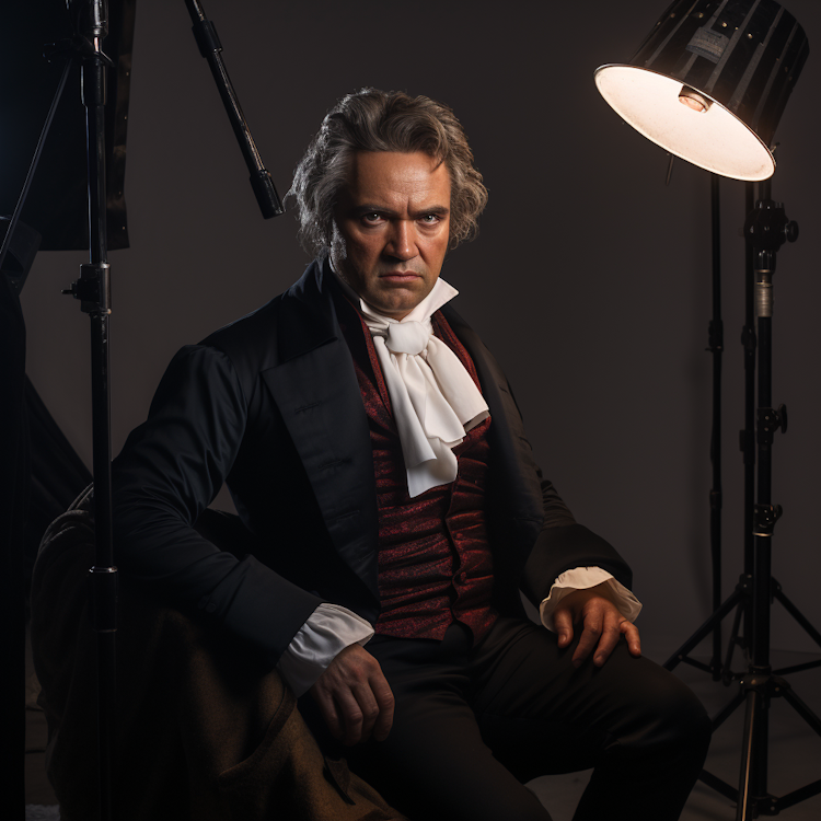 Beethoven modern portrait