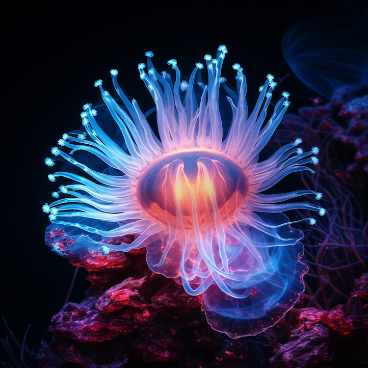 Stunning deep-sea creature