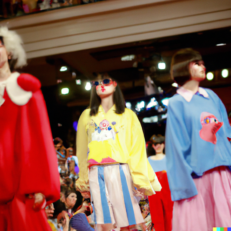 Wes Anderson fashion show in HK