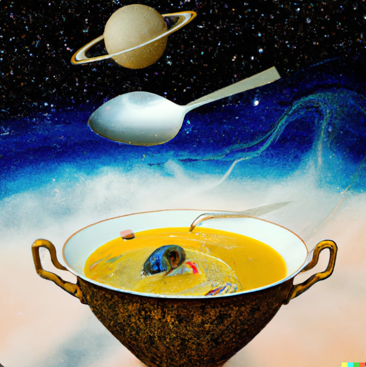 The universe as a soup