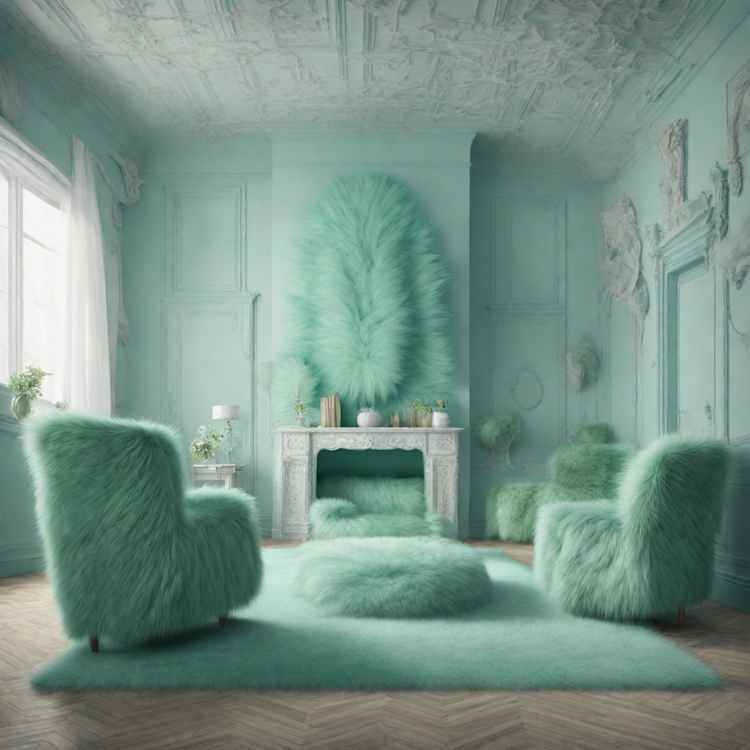 Fur covered room