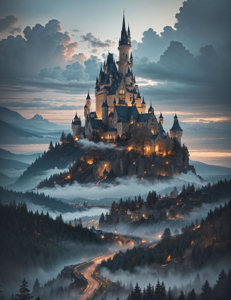 Mystical castle