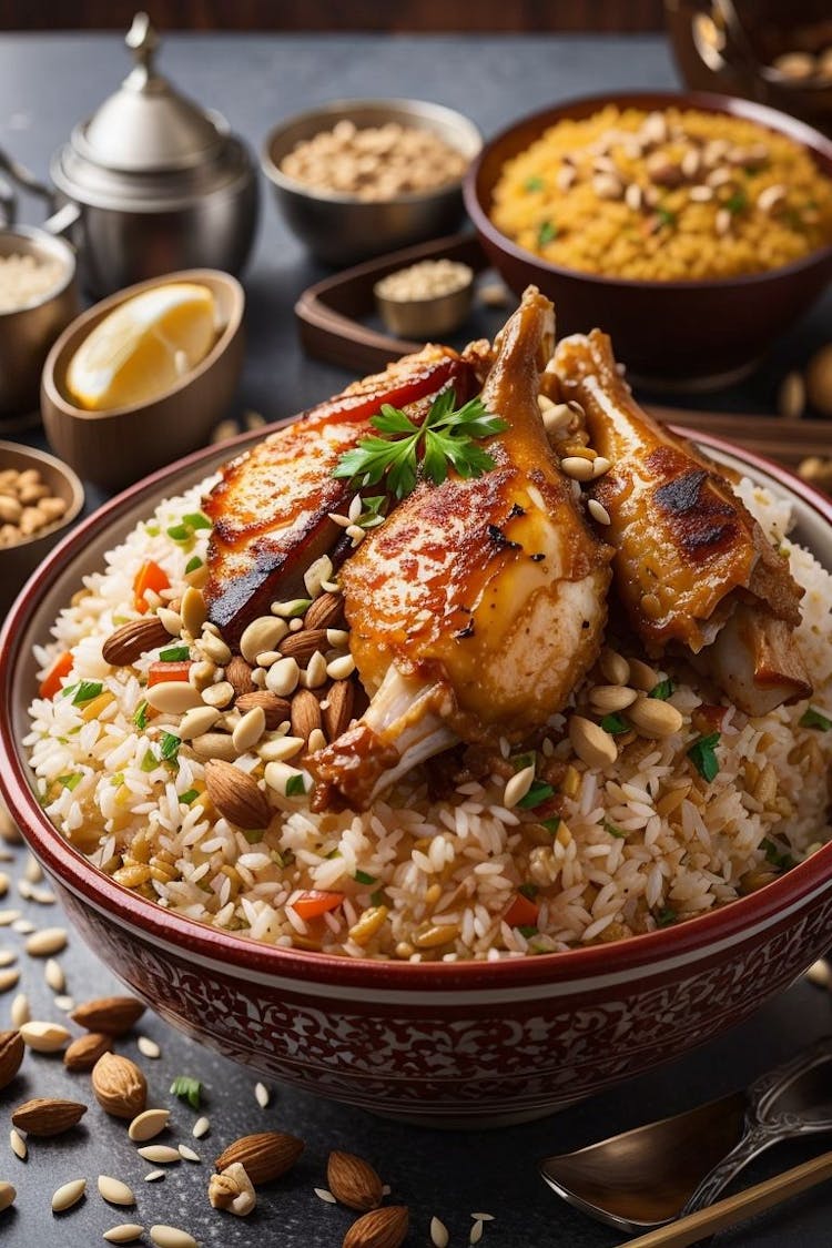 Arabic rice meal 