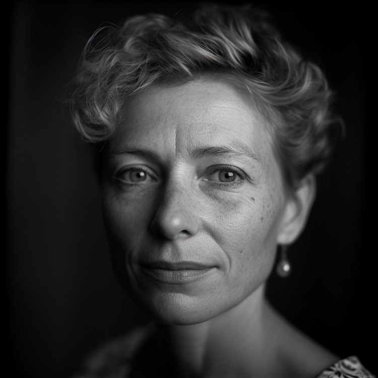 Hasselblad 24 mm portrait of a woman