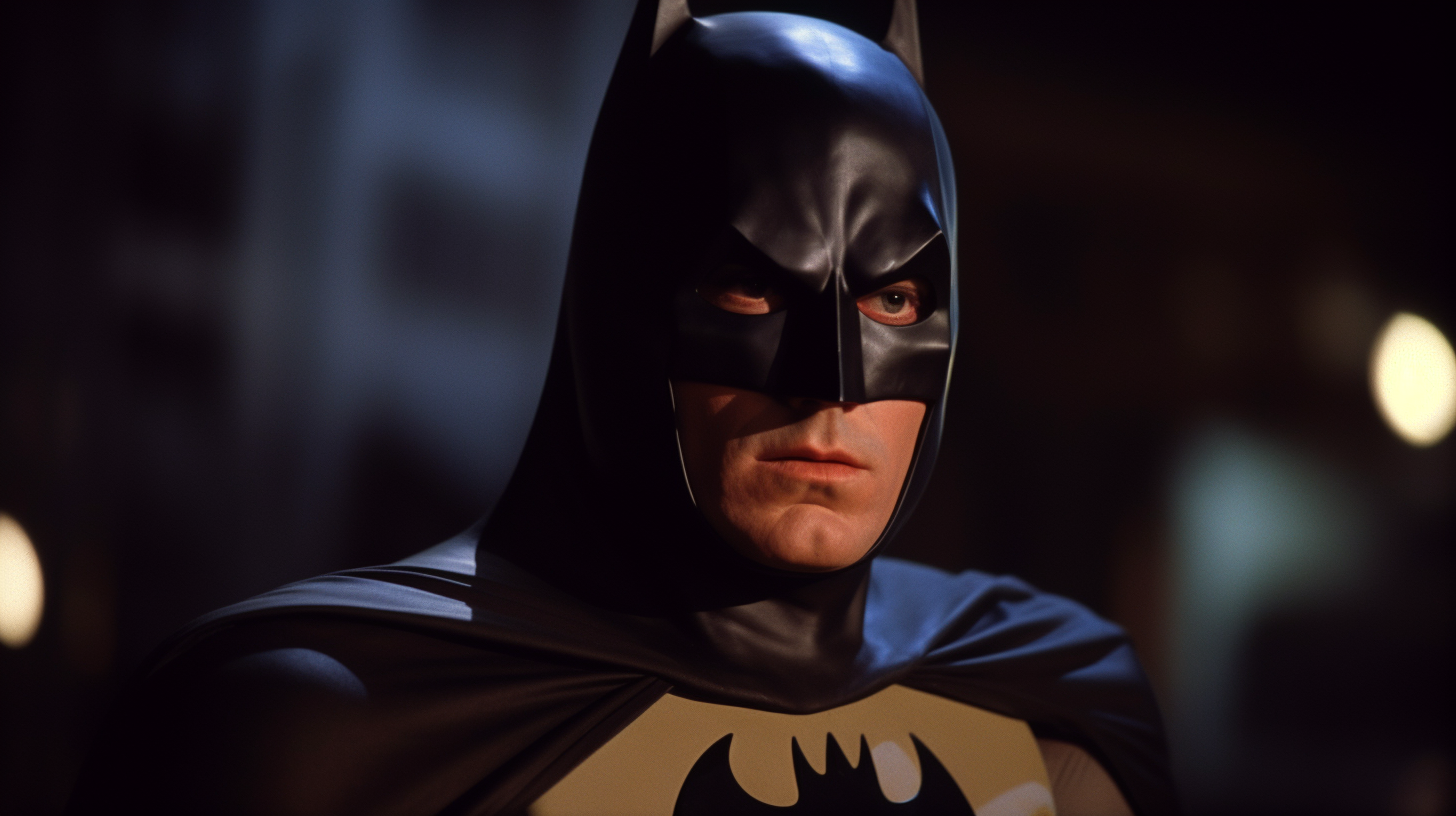 Christopher Reeve in Batman costume