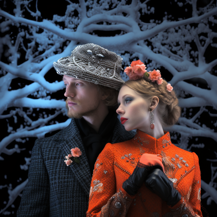 A_yuletide_couple_beautys_portrait_seen_with_a_partr_88271c16-3040-4efd-bc82-6af592471f22.png